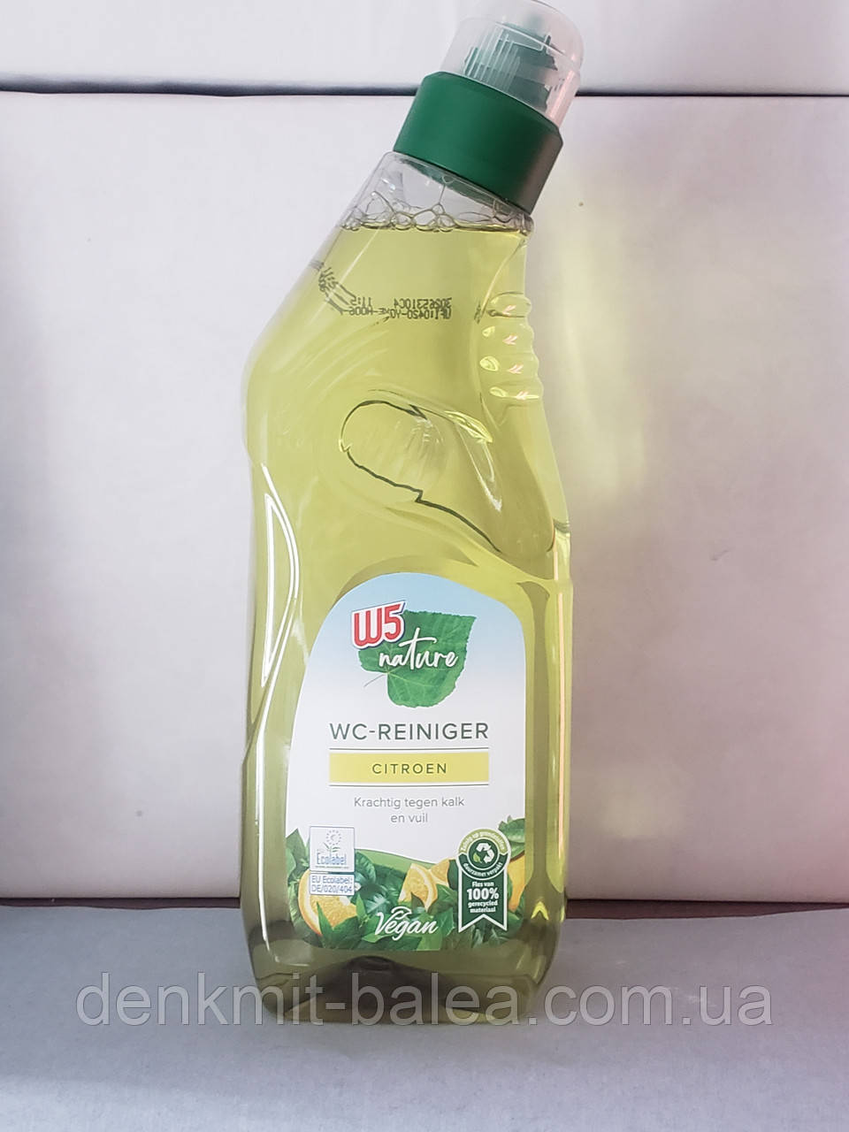 Натуральное средство для чистки унитаза с экстрактом Лимона W5 Eco