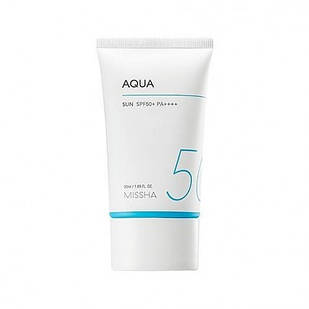 MISSHA All Around Safe Block Aqua Sun SPF50/PA++++ сонцезахисний крем, 50 мл