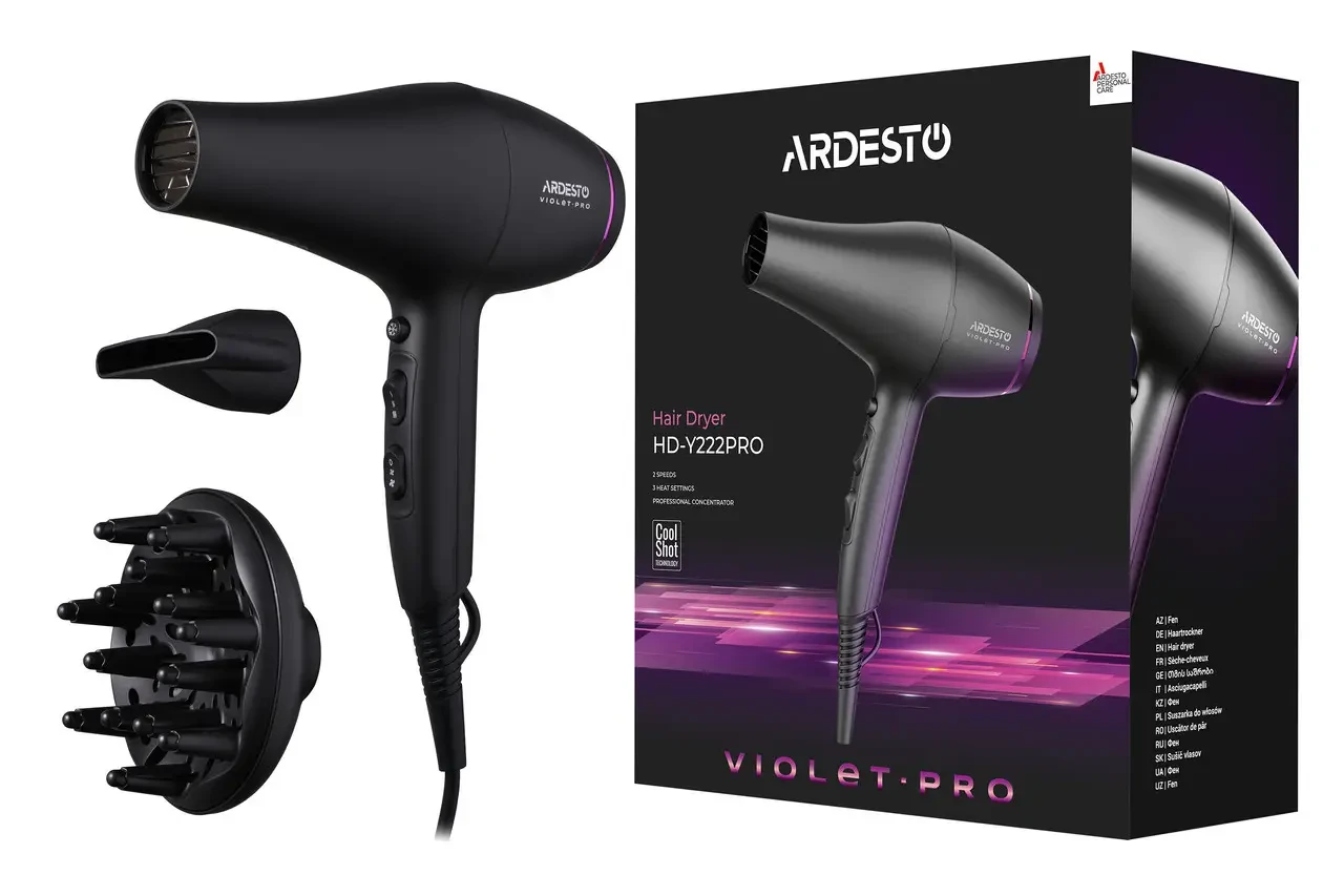 Фен для волосся Ardesto HD-Y222Pro