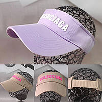 Козырек женский брендовый Balenciaga, бейсболка, бейсболка женская, головные уборы, брендовая кепка