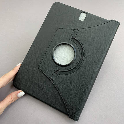 Чохол-книга для Samsung Galaxy Tab S3 9.7 T820 книжка з підставкою на планшет самсунг таб с3 чорна h8r, фото 3