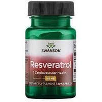 Resveratrol 100 mg Swanson, 30 капсул