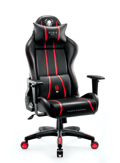 Геймерское кресло Diablo X-One 2.0 Black&Red - фото 2 - id-p1846831917