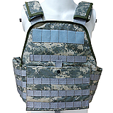 Плитоноска PLATE CARRIER піксель оснащена системою MOLLE, фото 2