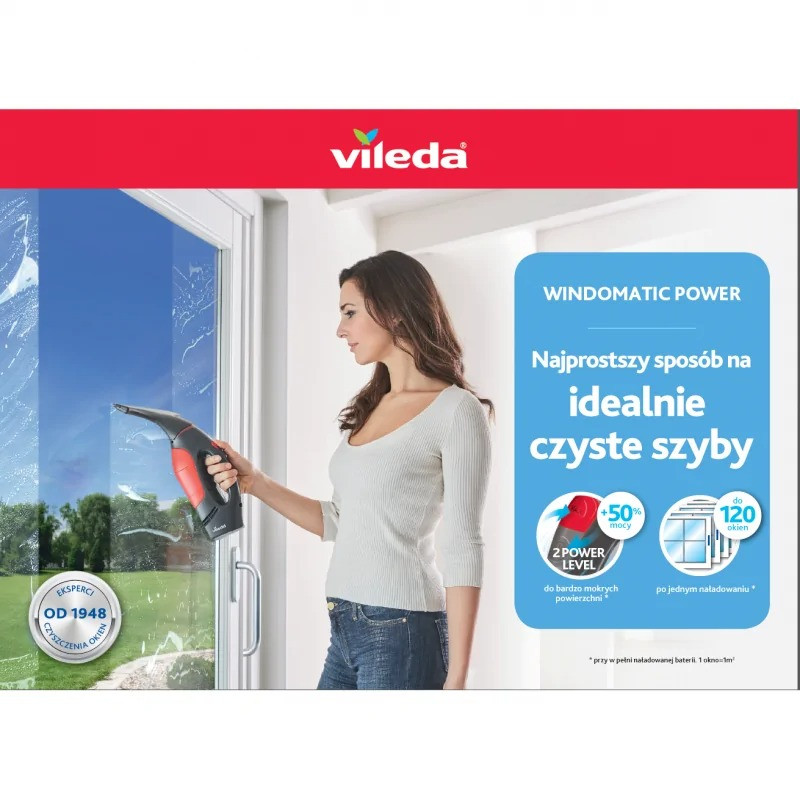 Аккумуляторный стеклоочиститель Windomatic Power Vileda - фото 10 - id-p1846831949