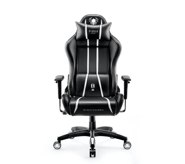 Геймерское кресло Diablo Chairs X-One 2.0 Normal Size эко-кожа Black - фото 2 - id-p1846832004