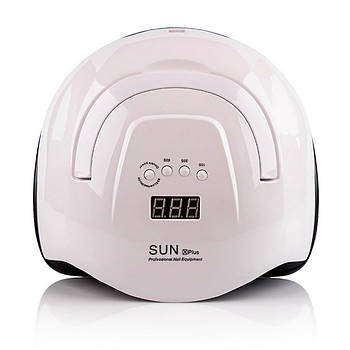 Лампа для манікюру з ручкою 126W SUN X PLUS / Ультрафіолетова лампа для сушіння гель-лаку