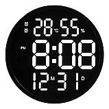 Настінний електронний годинник Mids, термометр, гігрометр, календар, секундомір, таймер., фото 9