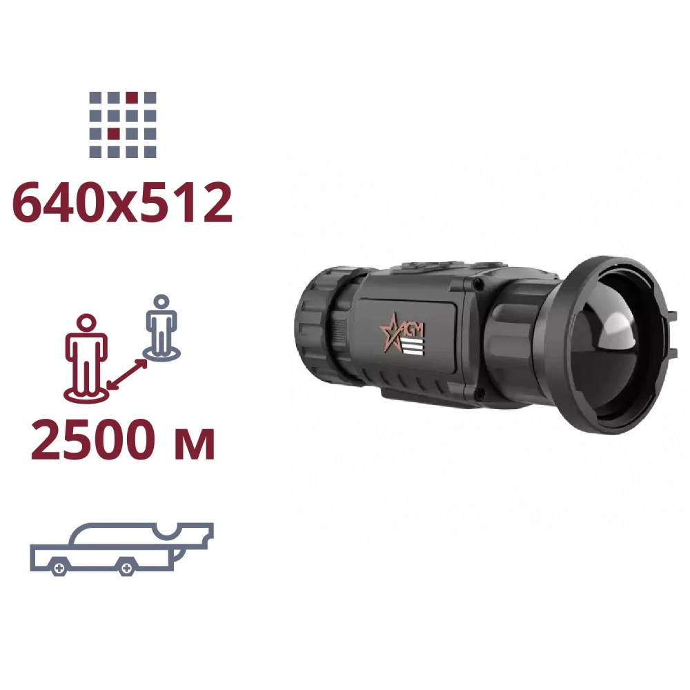 AGM Rattler TC50-640 ТЕПЛОВІЗІЙНА НАСАДКА НА ПРИЦІЛ, фото 1