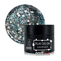 Гель краска Adore Play gel 5г, № 6