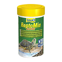 Сухий корм для молодих водоплавних черепах Tetra у паличках «ReptoMin Junior» 100 мл