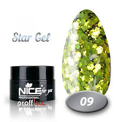 Гель-фарба Nice Star gel 5 мл, No 9