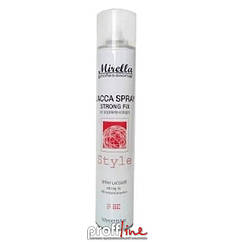 Лак для волосся сильної фіксації Mirella Style Spray Strong Fix, 500 мл
