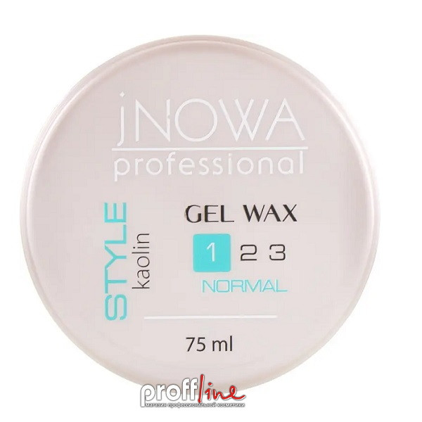 Гель-віск для нормальної фіксації jNOWA Professional Style Gel Wax, 75 мл