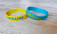 Браслет патріотичний Ukraine жовтий
