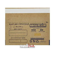 Крафт пакети Steril 60х100 мм (100 шт./пач.)