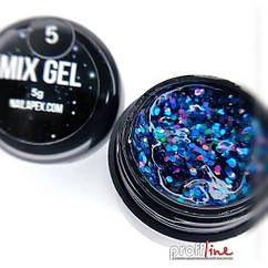 Мікс гель Nail Apex Mix gel 5 мл, No 5