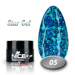 Гель-фарба Nice Star gel 5 мл, No 5