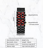 Чоловічий наручний кварцовий годинник Samurai Lava Snake Watch, фото 6