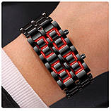 Чоловічий наручний кварцовий годинник Samurai Lava Snake Watch, фото 5