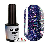 Матовый топ с шиммером Nail Apex Allure shine, 10 мл