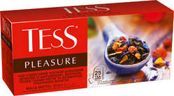 Чай Tess чорний Pleasure 25 пакетиків