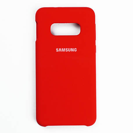Чохол Silicone Case Premium для Samsung S10e Red, фото 2