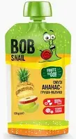 Фруктовое пюре Bob Snail Смузи Ананас-Груша-Яблоко, 120 г.