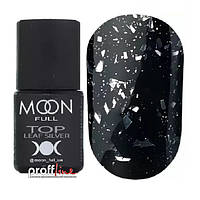 Топ с шиммером Moon Top leaf silver 8 мл