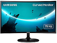 Монiтор Samsung 24" Curved LS24C360 (LS24C360EAIXCI) VA Black