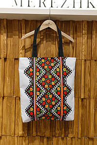 Жіноча тканинна сумка Original "Орнамент квітковий"