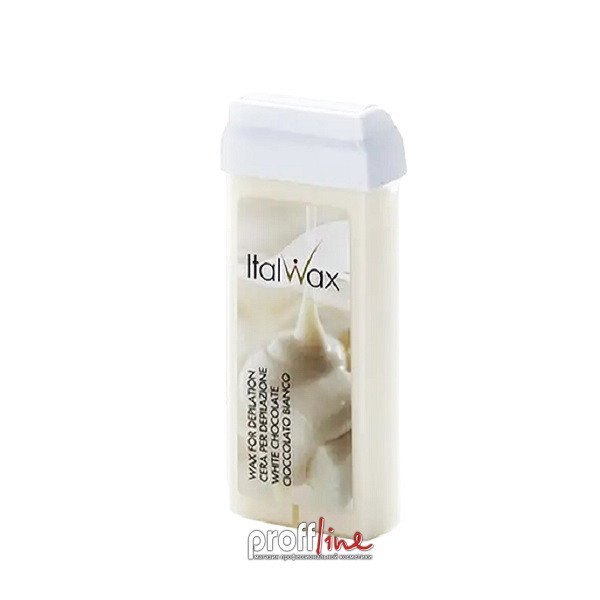 Віск плівковий для депіляції в касеті Ital Wax White chocolate 100 г