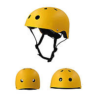 Детский защитный шлем для велосипеда A1 331 Желтый размер S (48-56 см)