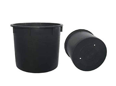 Контейнер-горщик ребристий Idel Mastello 450 л, Італія, круглий для вирощування рослин