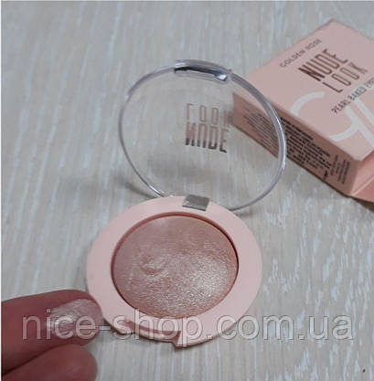 Тіні для повік Golden Rose Nude Look Pearl Baked Eyeshadow, фото 6