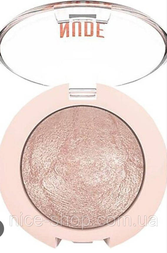 Тіні для повік Golden Rose Nude Look Pearl Baked Eyeshadow, фото 1