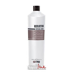 Відновлювальний шампунь для хімічно обробленого та пошкодженого волосся KayPro Keratin 1 л