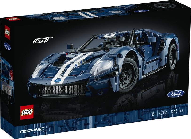 КОНСТРУКТОР LEGO Technic 42154 Ford GT 2022 (42154) 1466 деталей
