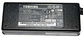 Блок живлення для ноутбука Toshiba 19V 90W 4.74 A (5.5*2.5) + Мережевий кабель, фото 2
