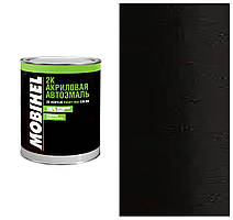 Автоемаль акрилова 2К 601 Mobihel Чорна 0,75 л