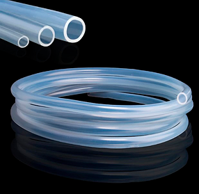 Шланг ПВХ 14/17 мм, прозорий, 1 м. Універсальний, еластичний шланг низького тиску