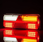 Задній ліхтар на причіп, напівпричіп Fristom, LED, лівий, фото 3