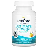 Nordic Naturals, Ultimate Omega, зі смаком лимона, 640 мг, 60 капсул, фото 4