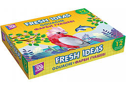 Гуаш Fresh Ideas, 12 кв/10 мл
