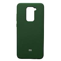 Чохол Silicone Case Premium для Xiaomi Redmi Note 9 Dark Green