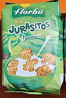 Печиво без цукру Florbu Mini Jurasitos 0% azucares 400 г.