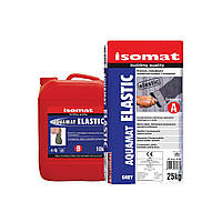 Двухкомпонентная полимерцементная гидроизоляция с повышенной гибкостью Аквамат-Эластик / Aquamat-Elastic, 35 кг