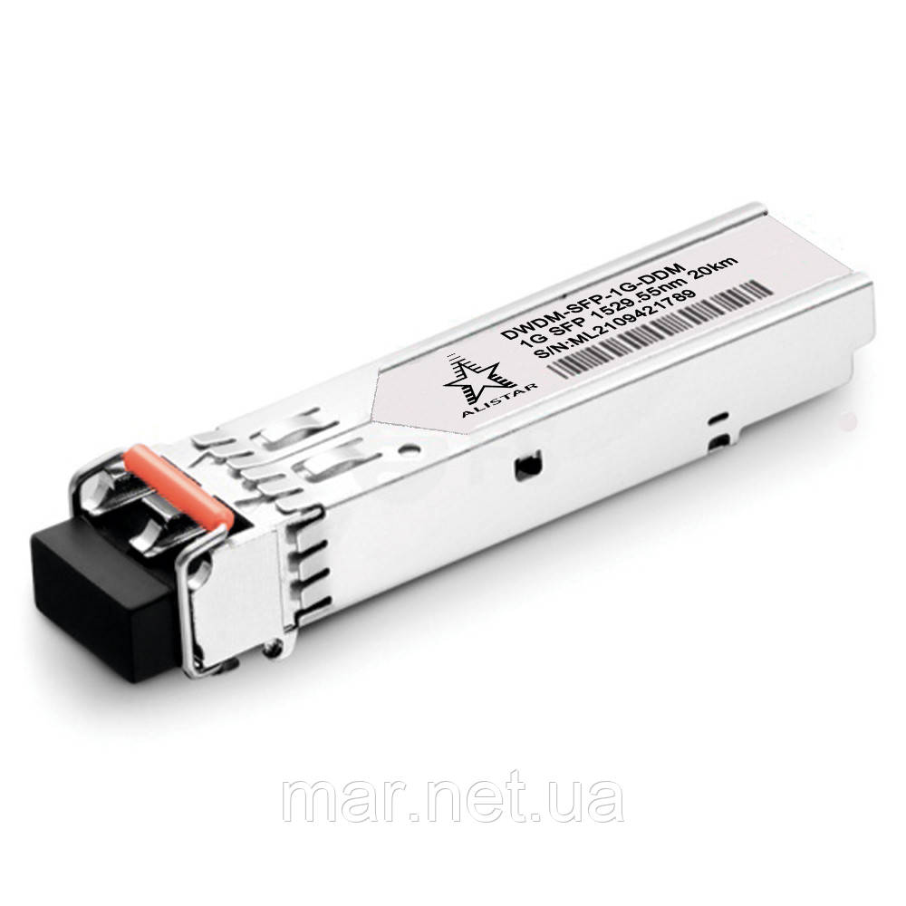 Alistar SFP DWDM 1G LC 20KM LC DDM TX1529.55nm - DDM
