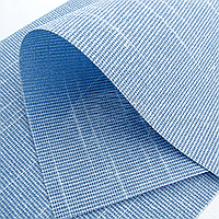 Ламели для вертикальных жалюзи Wenster Itaca 1428 тканевые 127 мм Светло-голубой