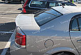 Лип спойлер Opel Vectra C (спойлер на багажник Опель Вектра Ц), фото 2